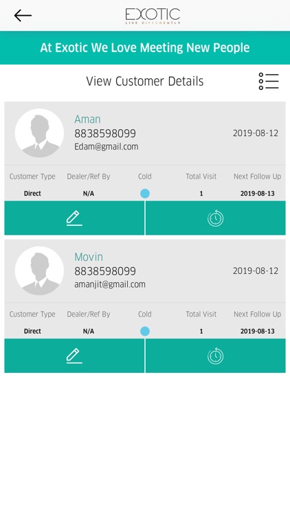 Exotics CRM screenshot-4