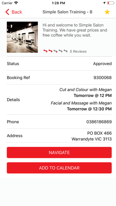 Slick - Hair & Beauty Bookings Screenshot