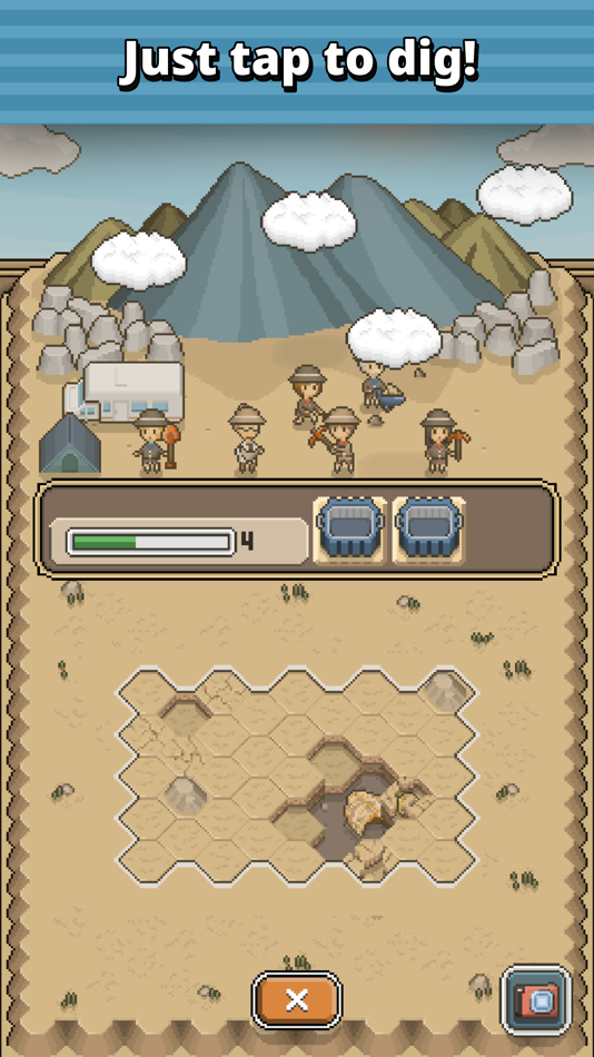 #3. TAP! DIG! MY MUSEUM! (iOS) 由: takuya ori