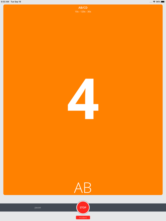 Chronotir iPad screenshot 2 - Sports app