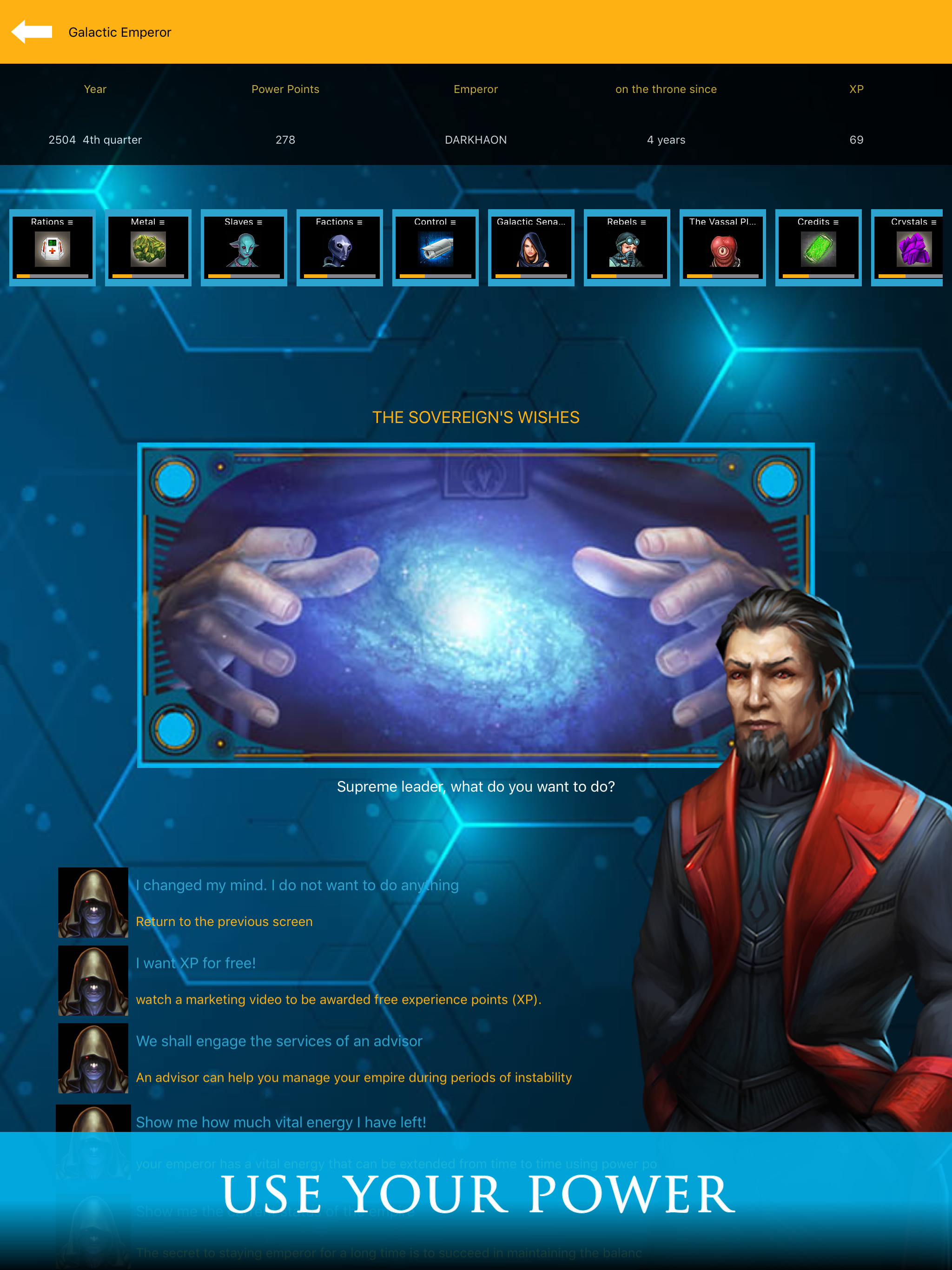 Galactic Emperor: Space RPG