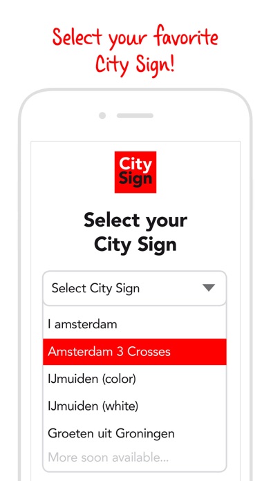 CitySign Screenshot