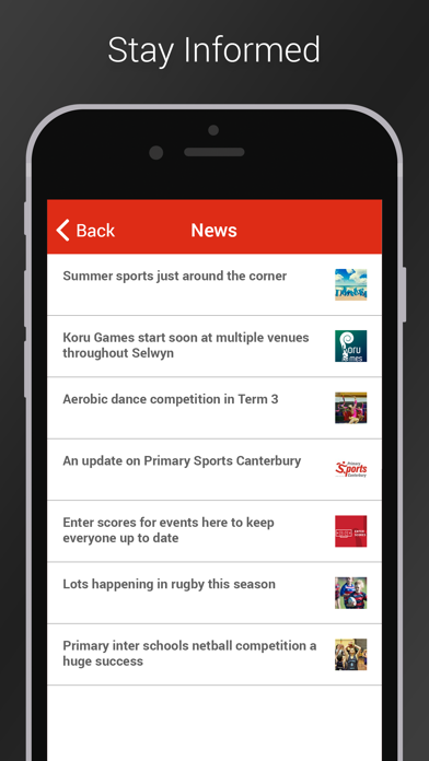 Screenshot #2 pour Primary Sports Canterbury