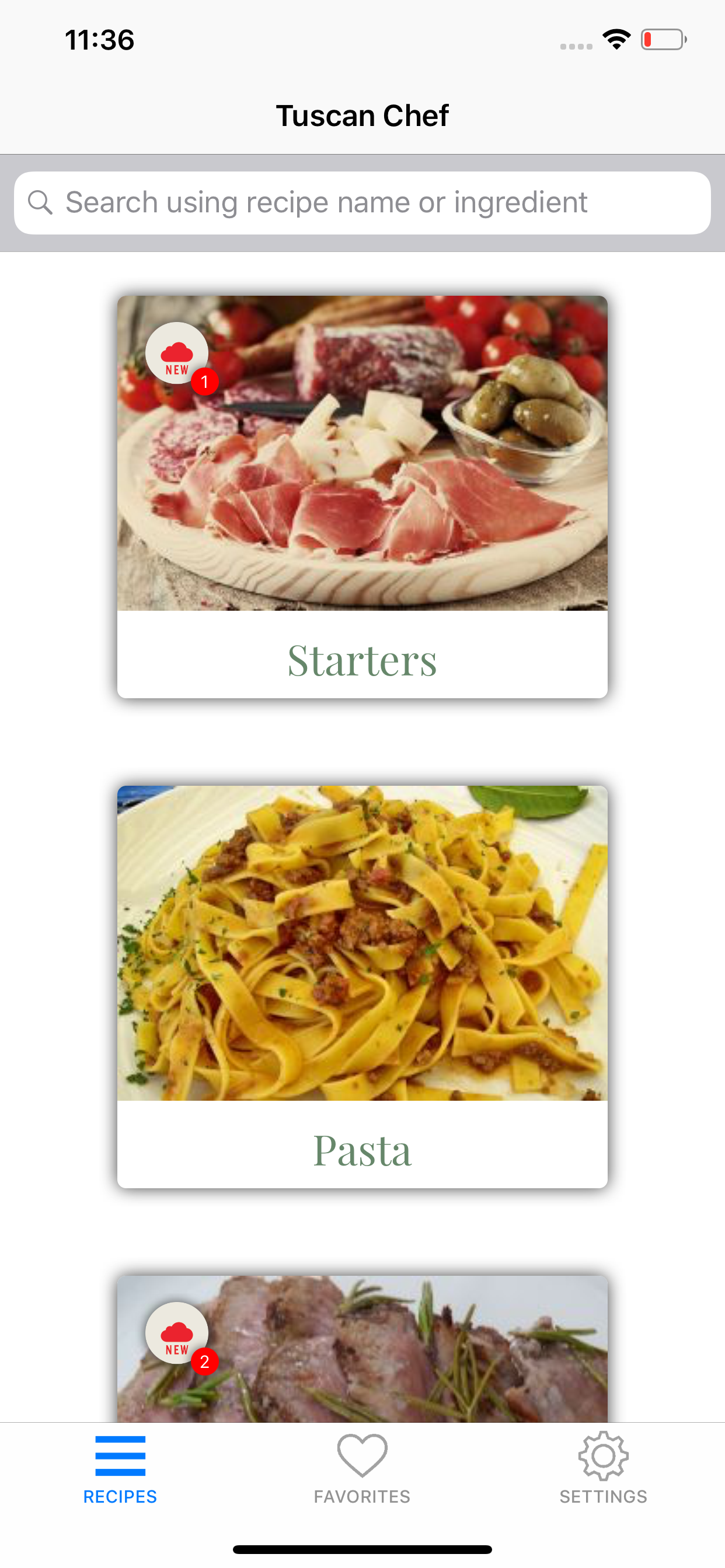Tuscan Chef - Italian food