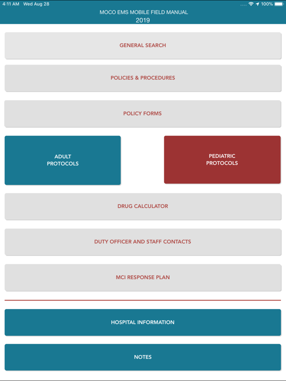 Screenshot #4 pour MOCO EMS Mobile Field Manual