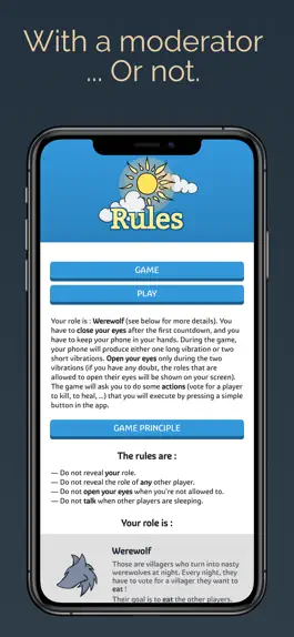 Game screenshot Mobile Werewolf hack