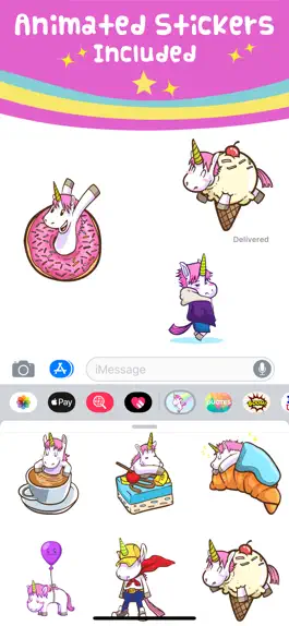Game screenshot Unicorn Stickers ⋆ apk