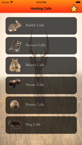 Hunting calls full - screenshot