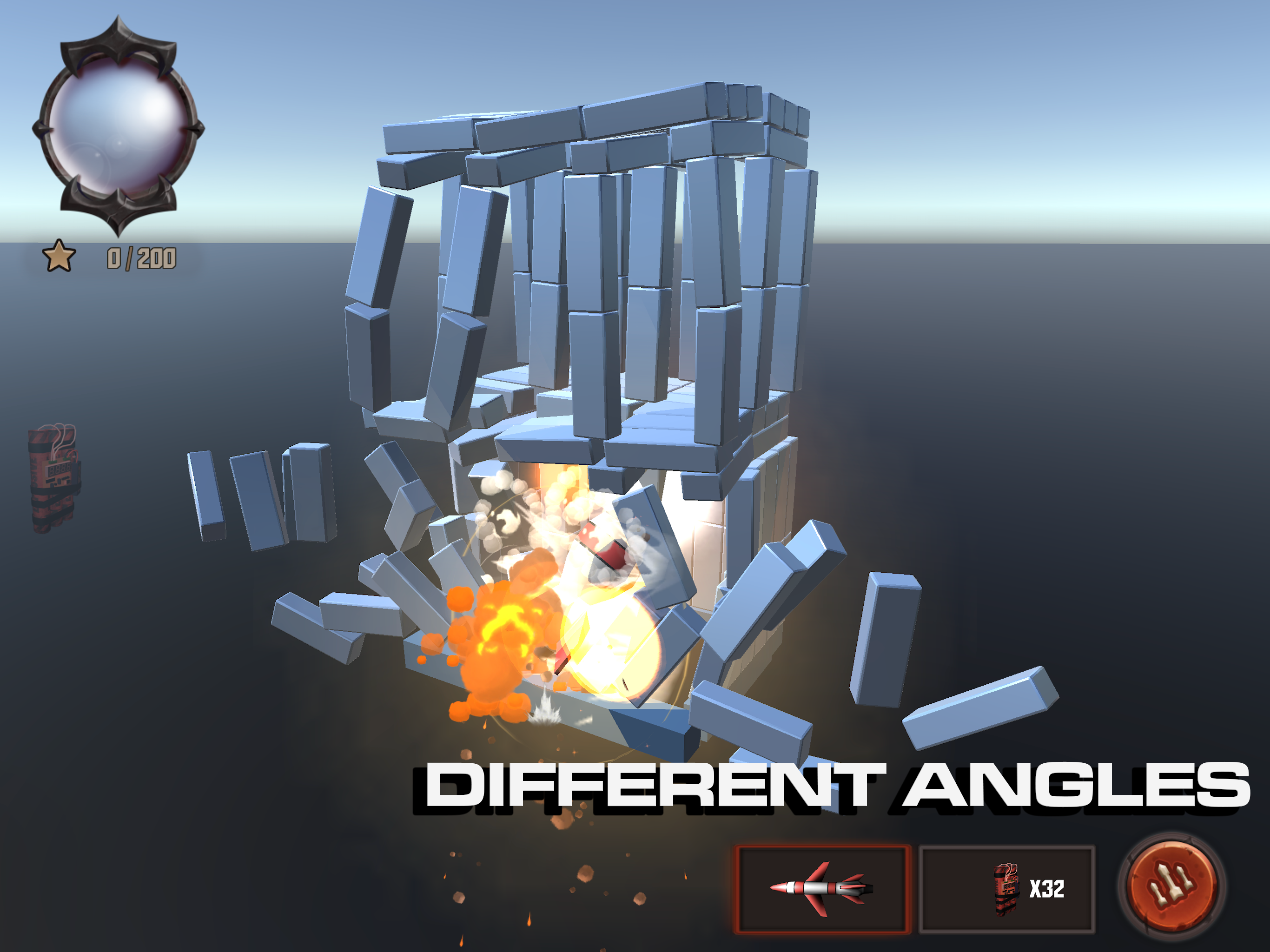 Boom with Rocket & TNT Game screenshot 9