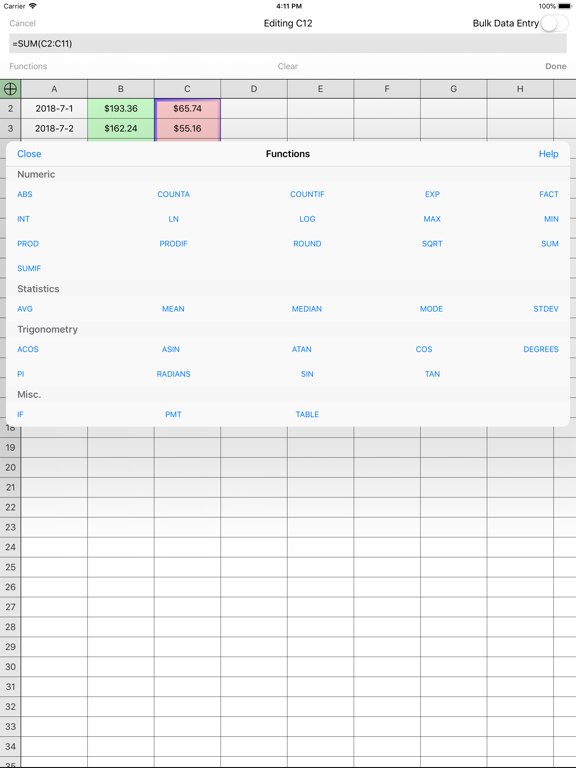 Utility Spreadsheet Proのおすすめ画像4