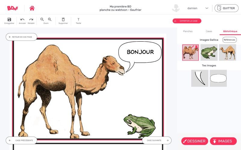 Screenshot #2 pour BDnF, La fabrique à BD