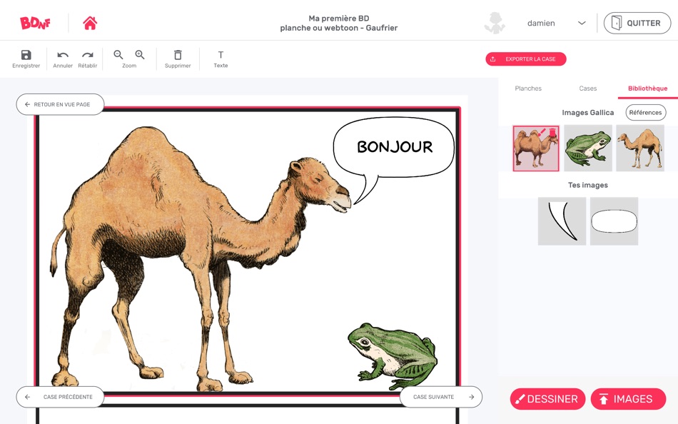 #2. BDnF, the comics factory (macOS) Podle: Bibliotheque nationale de France