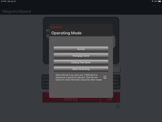 T1000 Tuner iPad screenshot 4 - Sports app