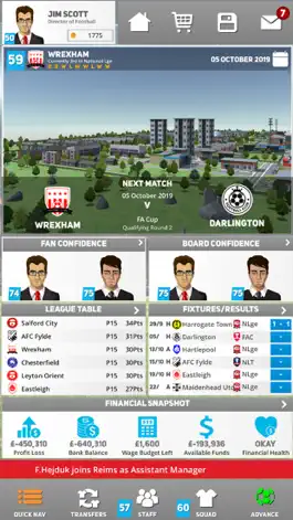 Game screenshot Club Soccer Director 2020 apk