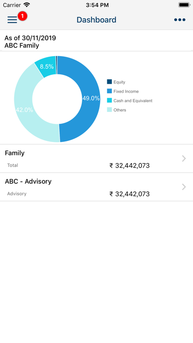 Klay Wealth app screenshot