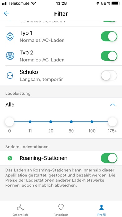 Westfalen eCharge screenshot