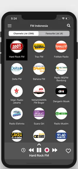 Game screenshot FM Indonesia Radio Record Live apk
