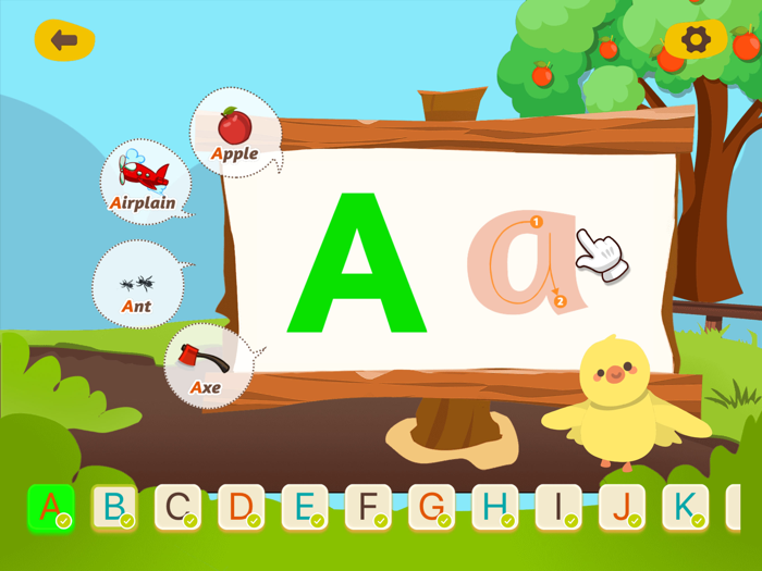 Baby ABC - 26 letters games