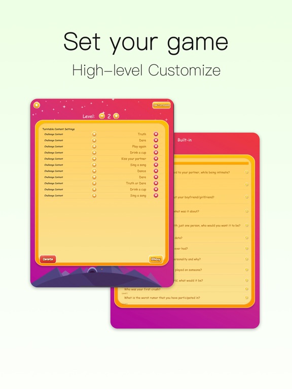 Truth or Dare Lite ! iPad screenshot 5 - Entertainment app