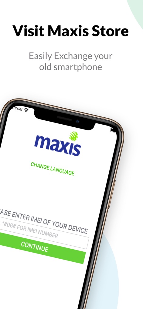 Maxis Trade In - App de Economía y empresa | MWM