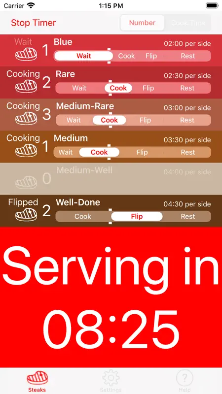 Steak Timer Pro screenshot 6 of 8