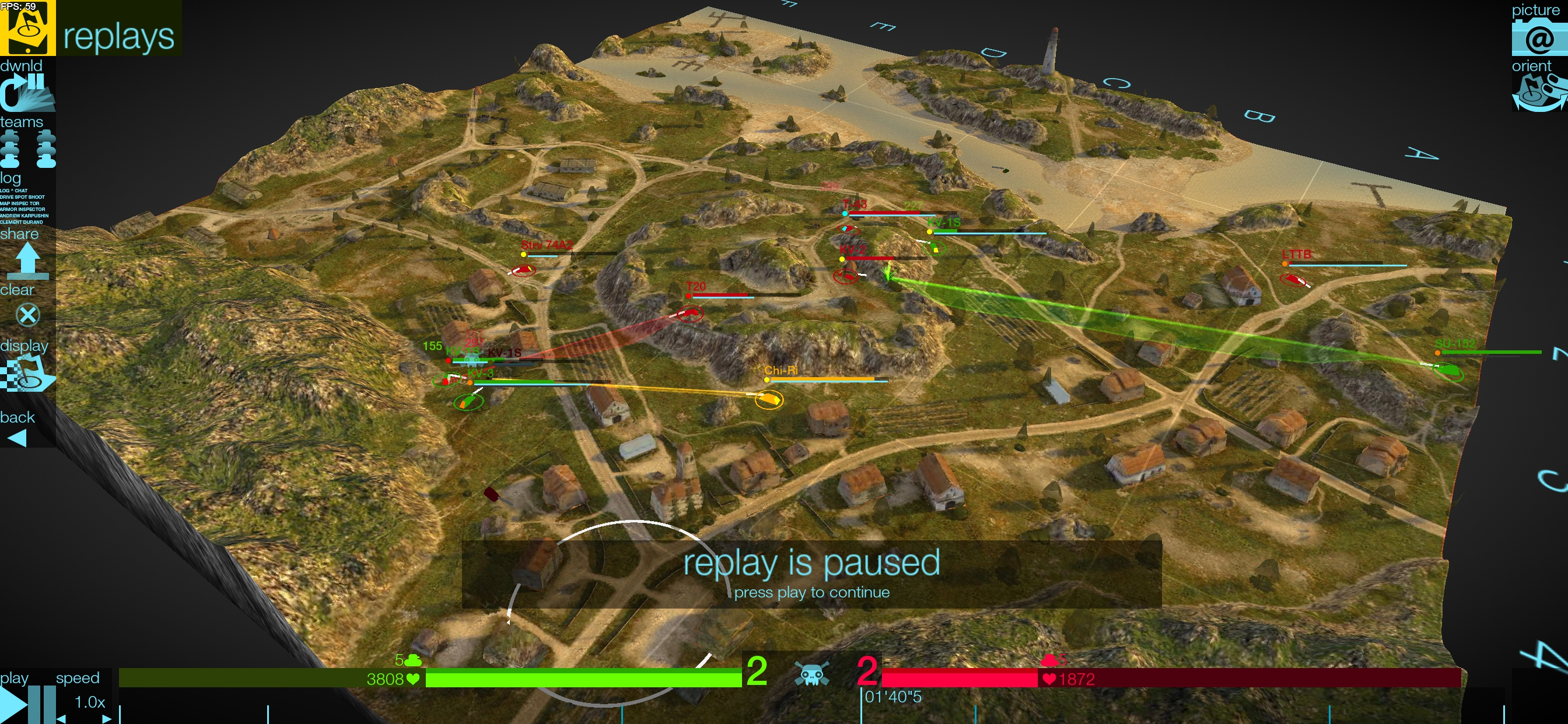Map Inspector - for WoT Blitz