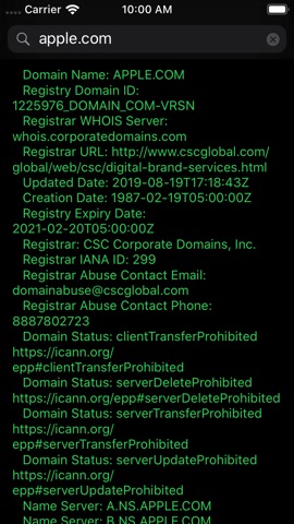 Whois - Lookup & Availabilityのおすすめ画像1