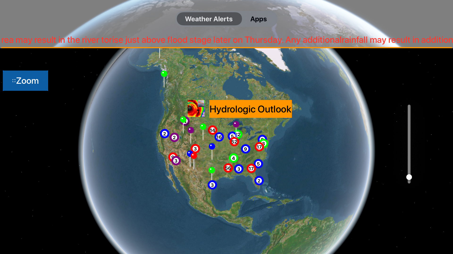 Instant NOAA Alerts 3D Lite
