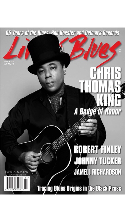 LIVING BLUES MAGAZINE screenshot-4