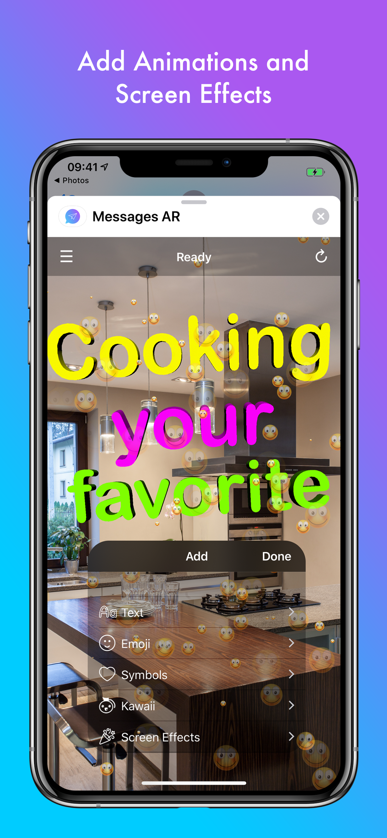Messages Augmented Reality