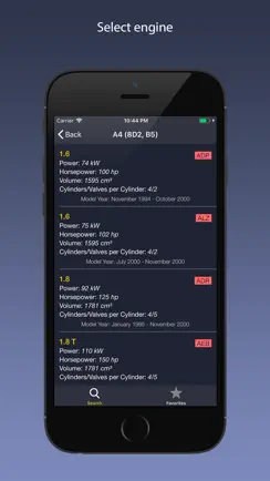 AutoParts for Audi cars iPhone image 2