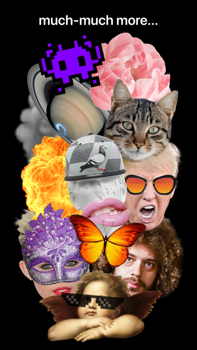 Poster: add stickers to photos Screenshot