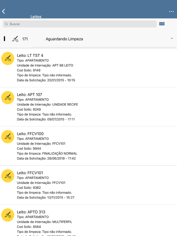 Screenshot #6 pour SOULMV Higienização de Leito