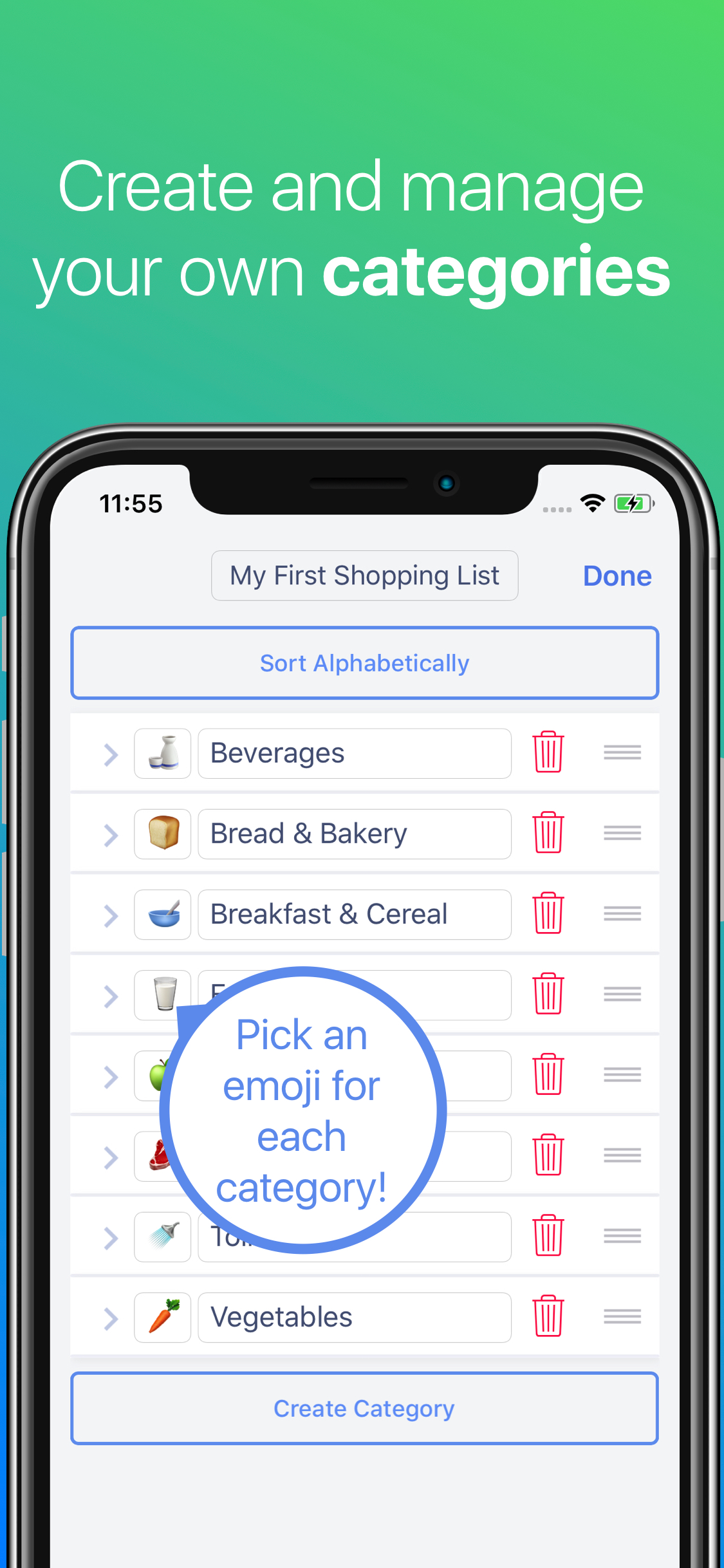 Grocery List ◎ screenshot 4