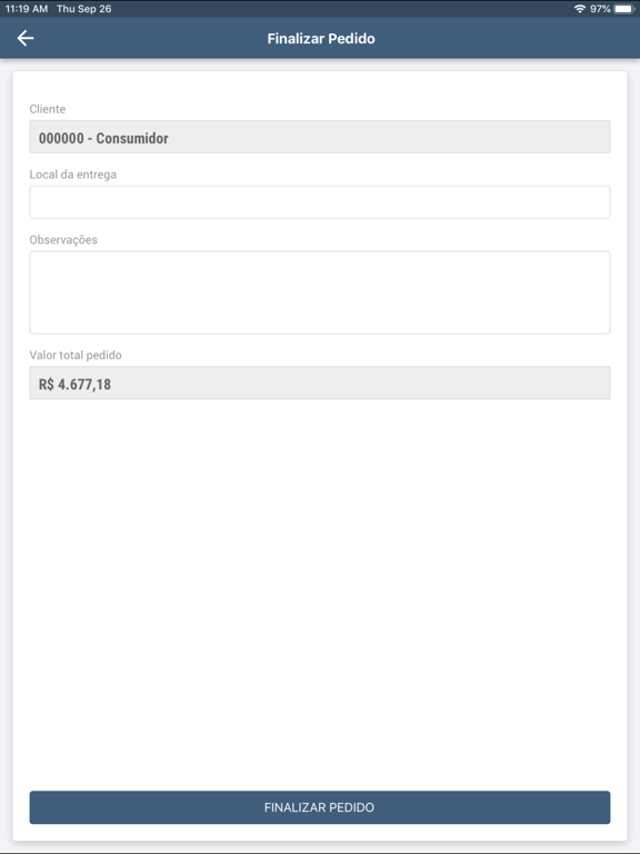 Linvix Mobile iPad screenshot