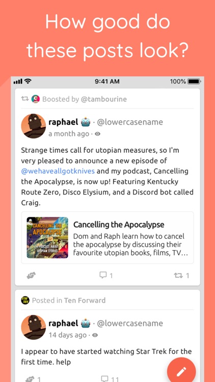 Sweet — your social network
