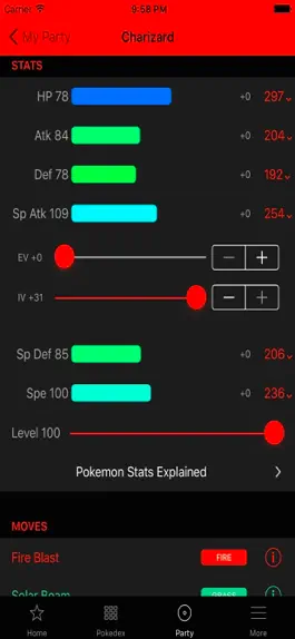 Game screenshot Oak Dex Team Builder Guides apk