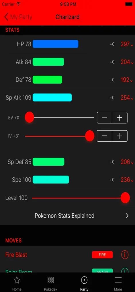 Oak Dex Team Builder Guides - Reference App | MWM