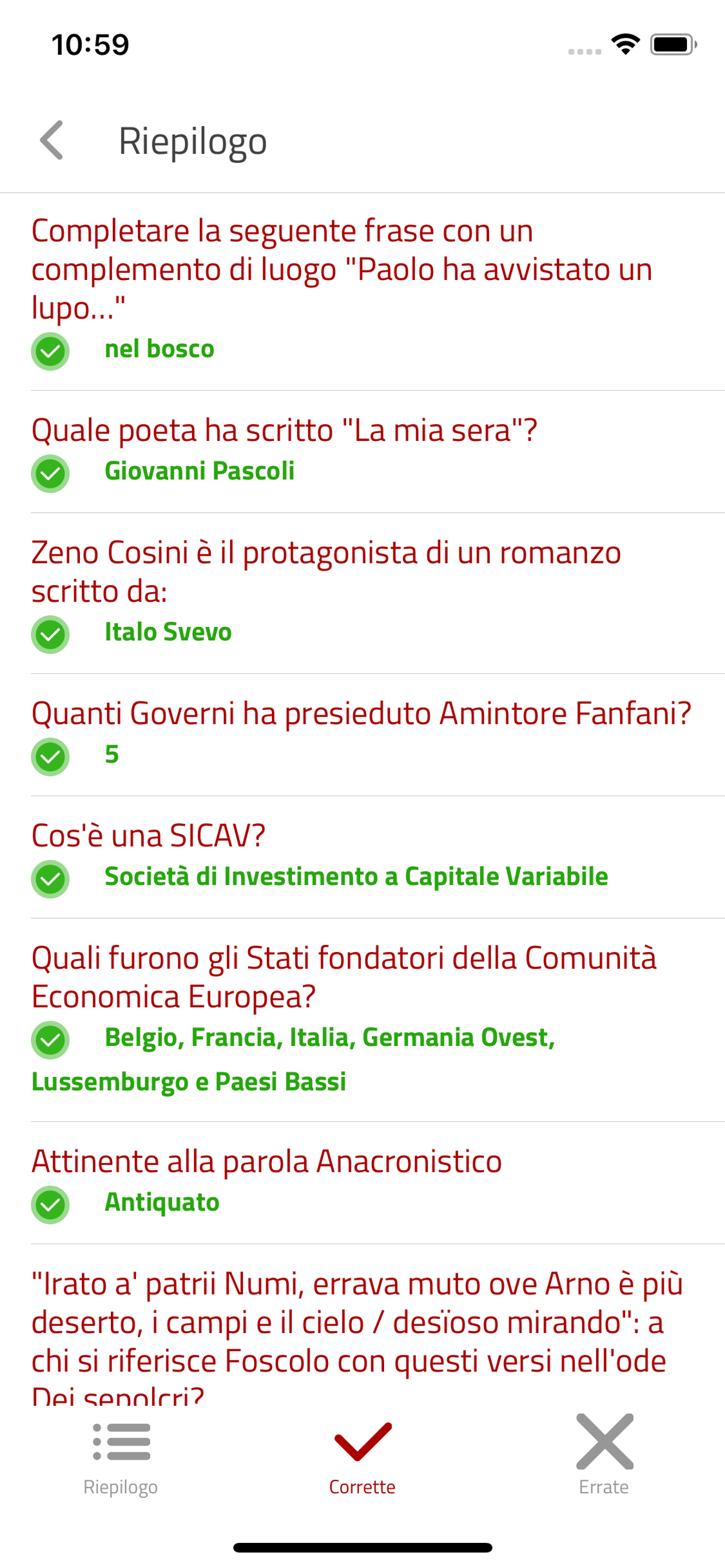 Simulatore Concorsi