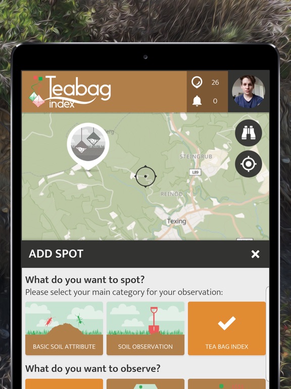 Tea Bag Index | SPOTTERON iPad screenshot