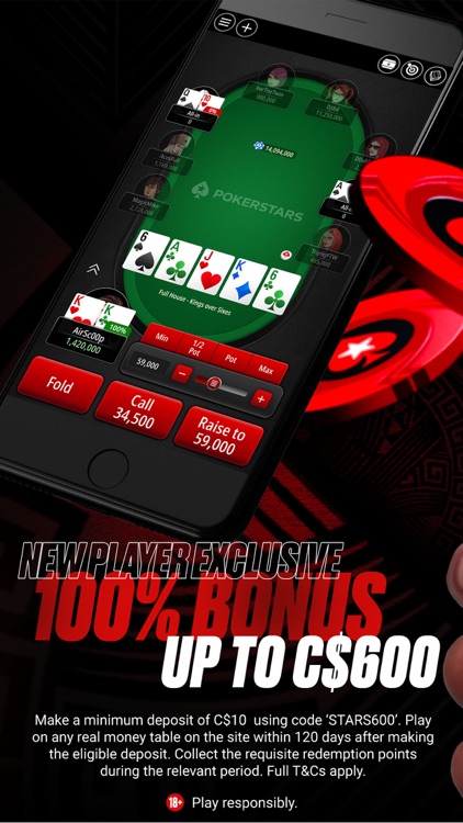 PokerStars: Online Poker Games screenshot-1
