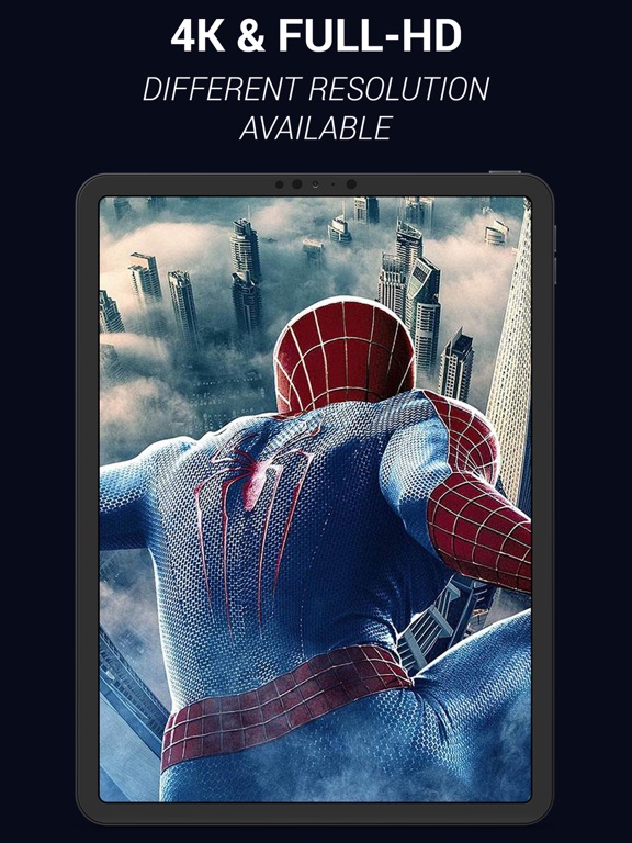 4K Superheroes Wallpapers iPad screenshot 4 - Photo & Video app