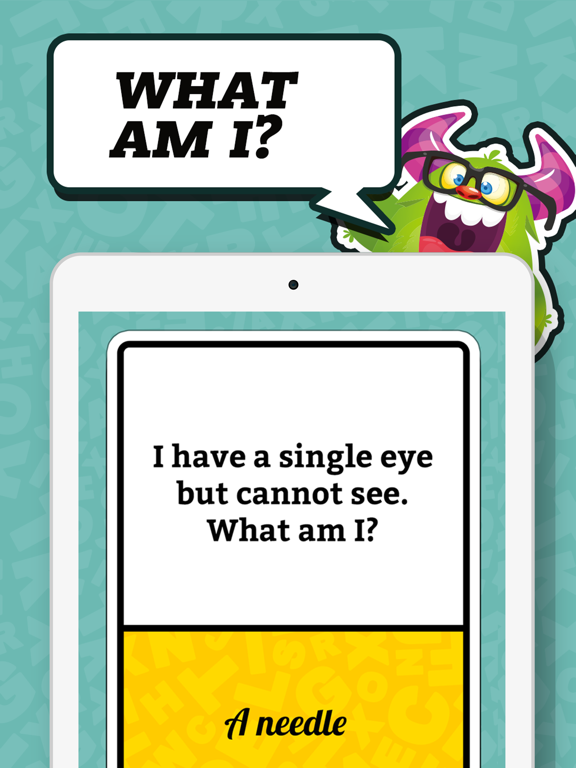 Puzzle Riddles with Answers iPad screenshot 4 - Utilities app