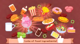 purple pink burger shop iphone screenshot 4