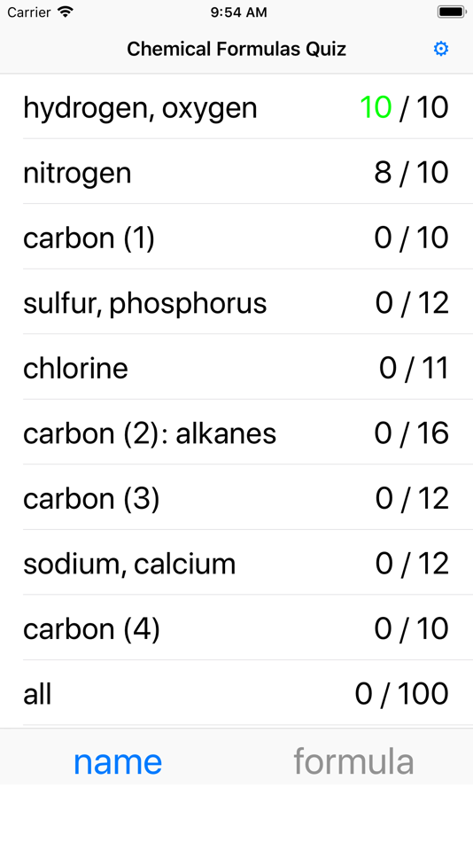 #1. Chemical Formulas Quiz (iOS) 由: Marijn Dillen