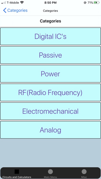 Electronics Circuit Calculator screenshot-6
