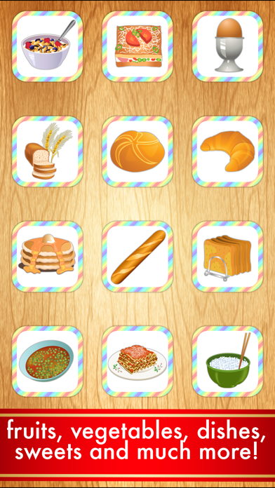 First Words Food Flashcards screenshot 4