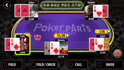 Screenshot #3 pour Poker Paris - danh bai offline