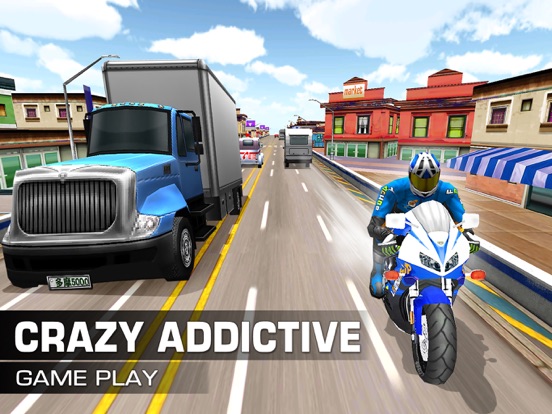Screenshot #4 pour Moto Traffic Rider 3D