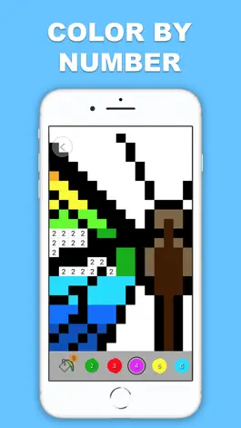 Game screenshot Butterfly Pixel Art apk